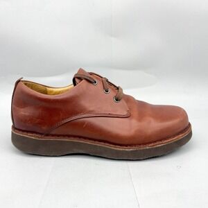 Samuel Hubbard  Mens 9W Free Oxfords Brown Leather Hubbard Free Derby Shoes